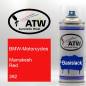 Preview: BMW-Motorcycles, Marrakesh Red, 392: 400ml Sprühdose, von ATW Autoteile West.